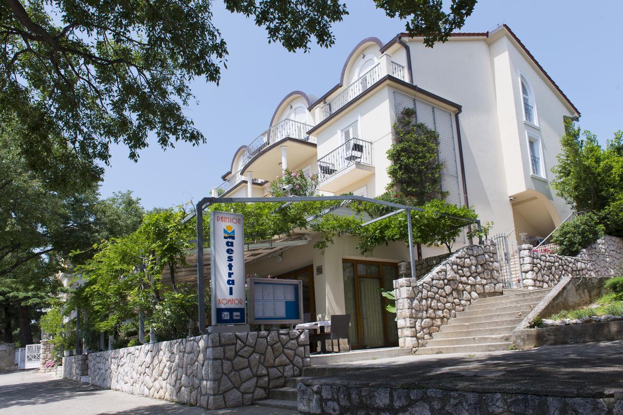 Pansion Maestral Novi Vinodolski Exterior foto